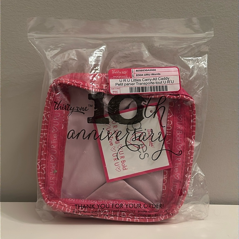 Thirty-One Littles Carry-All Caddy Pink